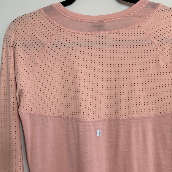 Sweaty Betty Breeze Running Top Pink Size XS - Picture 9 of 11